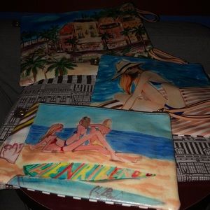 Beautiful Henri Bendel Bag Trio Set